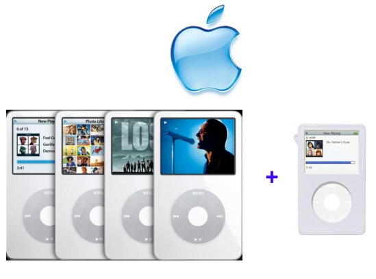 Apple iPod Video 30GB - 7500 Songs in Your Pocket + Clear Ipod Case