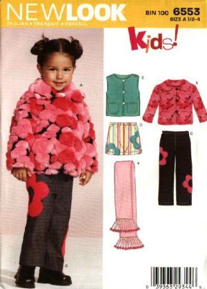 New Look 6553 Jacket & Pants 1/20 4