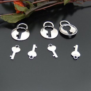 10 Sets Jewelry Repair DIY Key Clasp Toggle Finding/jewelry accessory 28 X 21mm