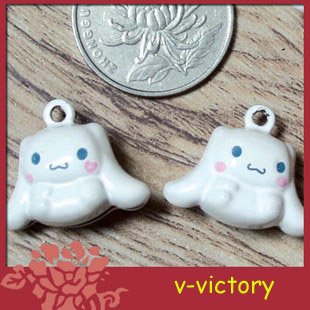 10 x Cartoon Bell Dog Pet Cat Collar Dog Animal 2cm B2