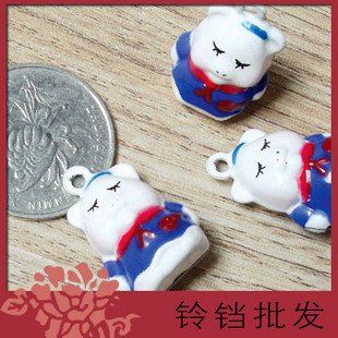 10 x Cartoon Bell Dog Pet Cat Collar Pig 2cm B5