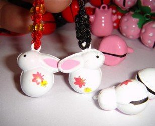 10 x Cartoon Bell Dog Pet Cat Collar Rabbit 2cm