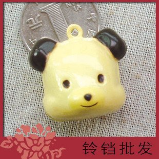 5 x Big Cartoon Bell Dog Pet Cat Collar Bear Animal 3cm