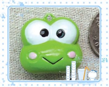 5 x Big Cartoon Bell Dog Pet Cat Collar Frog 3cm