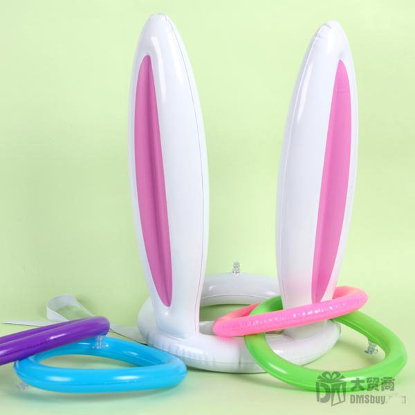 Inflatable Rabbit Ear Summer Swimming Swim Toy B2