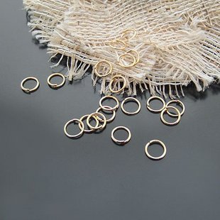 Lot of 250g Jump Ring 7 x 0.7mm Finding Accessory Gold 3500pcs