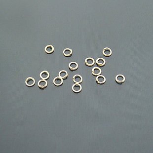 Lot of 250g Jump Ring 3 x 0.5mm Finding Accessory Gold