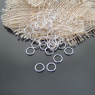 Lot of 250g Jump Ring 7 x 0.7mm Finding Accessory Silver 3500pcs