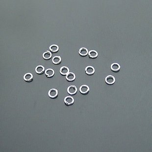 Lot of 250g Jump Ring 3 x 0.5mm Finding Accessory Silver