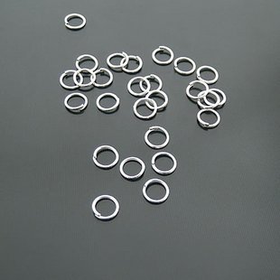 Lot of 7000pcs Jump Ring 5 x 0.5mm Finding Accessory Silver