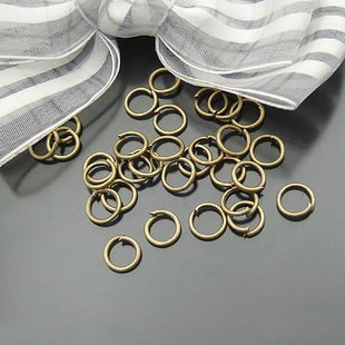 Lot of 190 Dozens Jump Ring 7 x 0.9mm Finding Accessory Brass Plated