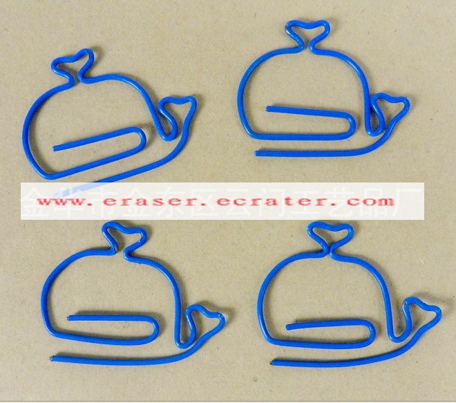 Lot of 200pcs Paper Clip Dolphin Shaped / Bookmark office