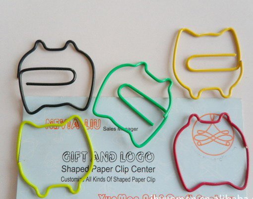 Lot of 200pcs Paper Clip Owl Shaped / Bookmark office