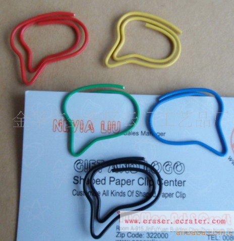Lot of 200pcs Paper Clip Bubble Shaped / Bookmark office B2