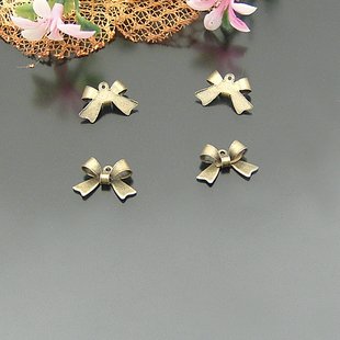Lot of 1000pcs Bow 15 x 8mm toy/jewelry bracelet metal alloy Charm