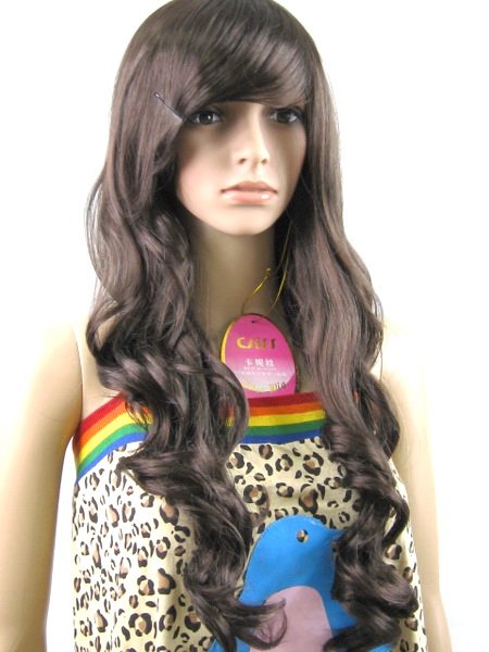Long Wavy Cosplay Full Wigs Party Hair &Wig Cap ZL04