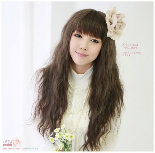 LONG CORN SILK WAVE COSPLAY PARTY HAIR FULL WIGS WL51