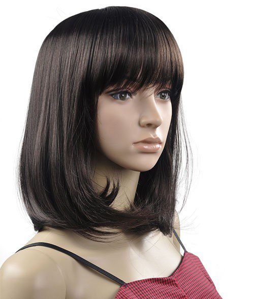 Lady Straight Cosplay Everyday Full Wigs With One Cap WD28