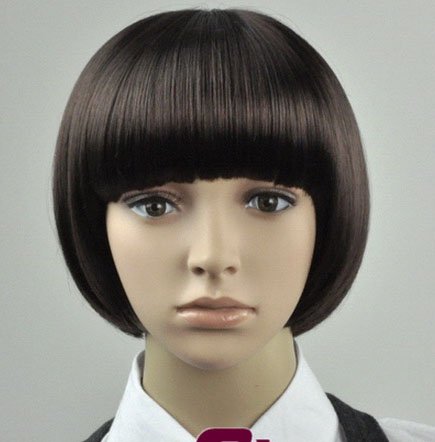 Â Short Straight Cosplay Everyday Full Wigs With One Cap WD30