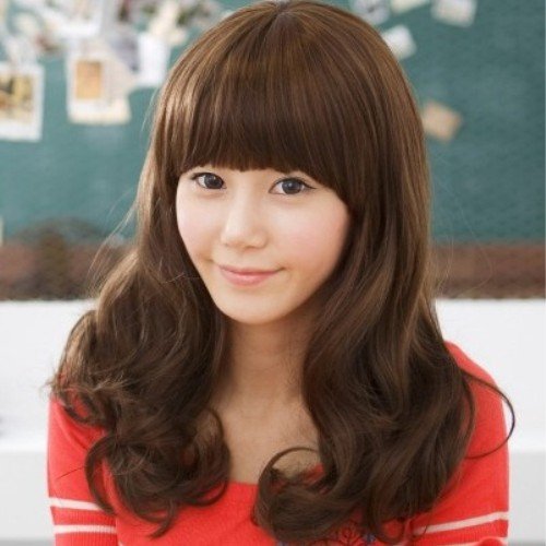 Medium Wave Cosplay Party Full Wigs With One Cap WD50