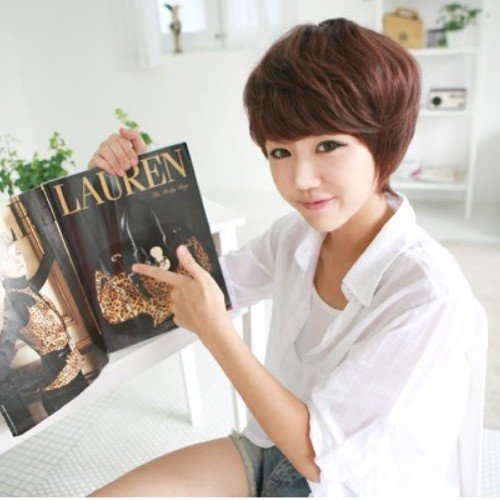 Short Cosplay Party Full Wigs With One Cap WD51