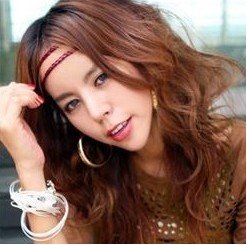 Girl's Lady Woman Hairband Hair Band Wigs Extensions PP20