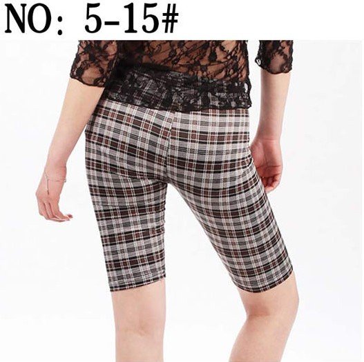 Render Pants Printing Cowboy Trousers Retro Grid Leggings T25