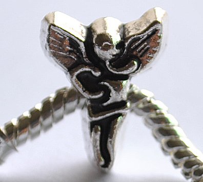 5pcs Angel Spacer Charm Beads Fits Bracelet Chain P163
