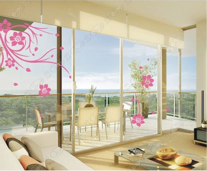 DIY Wall Art Deco Vinyl Decal Sticker Flowers WB17