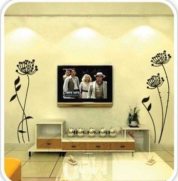 DIY Removable Wall Art Deco Decal Stickers Flower WB56