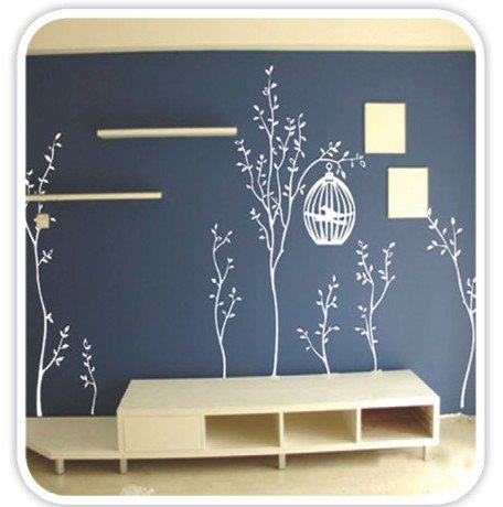 DIY Removable Art Deco Decal Wall Stickers Tree WB60