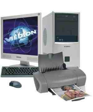 Medion Desktop PC and Printer Package
