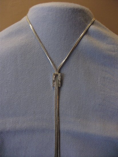 Square Rhinestone Necklace