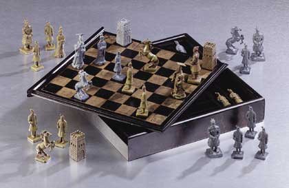 Chinese Warrior Chess Set Item 34100