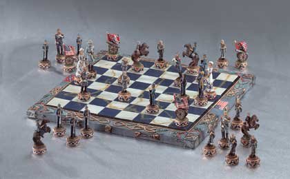 Civil War Chess Set Item 34736