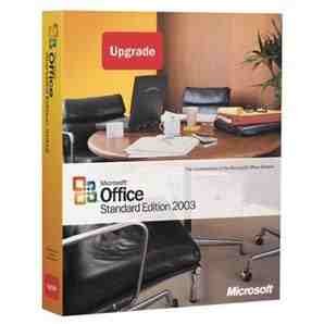 Microsoft Office 2003 Standard Upgrade for PC