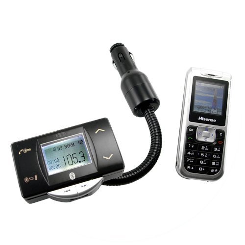 Flexible Bluetooth Car Kit with A2DP - Safety + Entertainment New