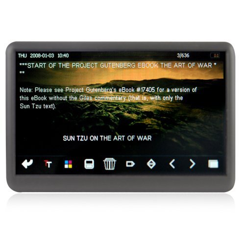 The Bomb - 8GB MP6 Player with 4.3 Inch Touchscreen LCD New