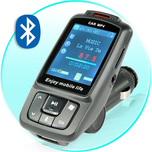 Car MP3 MP4 Player with Bluetooth (Black) New