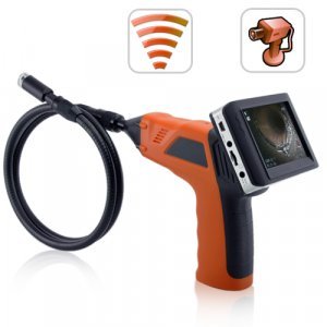 Wireless Inspection Camera with 3.5 Inch Color Monitor + DVR New