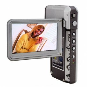 5MP Sleek Photo and Video Camera with 3 Inch Swivel Screen New