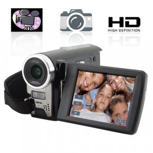 HD Camcorder - DV Camera w/ 3x Optical Zoom and 2 SD Card Slots New