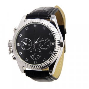 Secret Agent DVR Spy Watch - Classic Design New