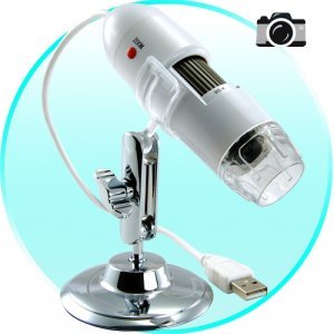 USB Digital Microscope with Super Macro + LED Light New