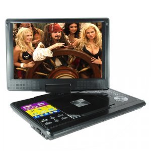 Portable Multimedia DVD Player with 12 Inch Widescreen New