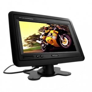 Headrest/Stand In-Car TFT LCD Monitor, 7 inches -Black New