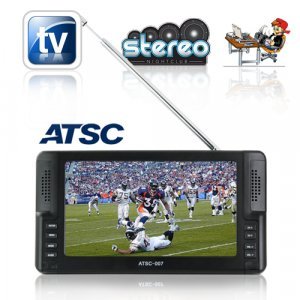 Handheld 7 inch Digital TV for North America (ATSC) New