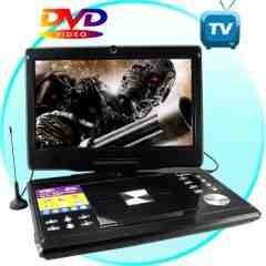Portable Multimedia DVD Player with 12 Inch LCD (16:9) New