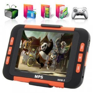 MP6 Player with 3.5 Inch LCD Screen + ISDB-T Digital TV (8GB) New