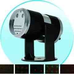 Red and Green Laser Effects Projector with Sound Activation New